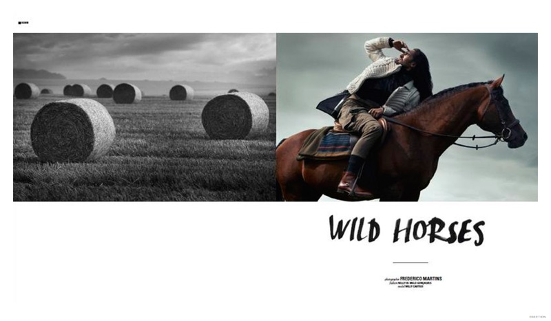 Willy Cartier Horse Fashion Editorial 001